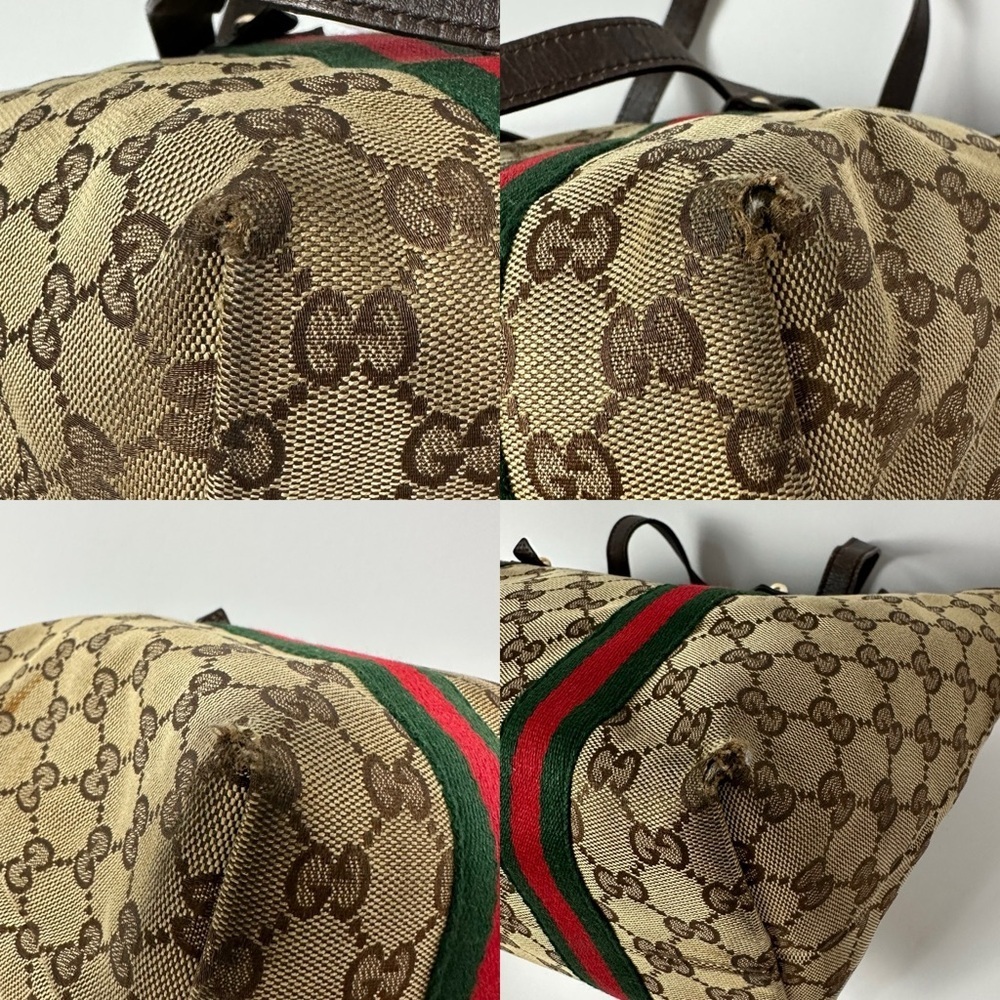 💯 Authentic Gucci Tote Bag with Cherryline🍀 - Picture 11 of 17